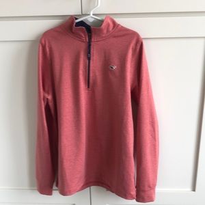 Vineyard Vines Boys’ Size S Performance Quarter Zip